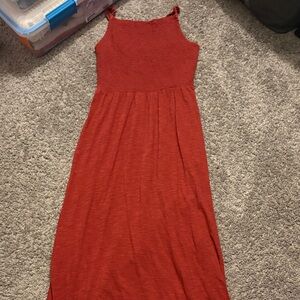 Old Navy Red Maxi Dress